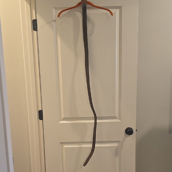 Brown Leather Belt - Picture 1 of 1